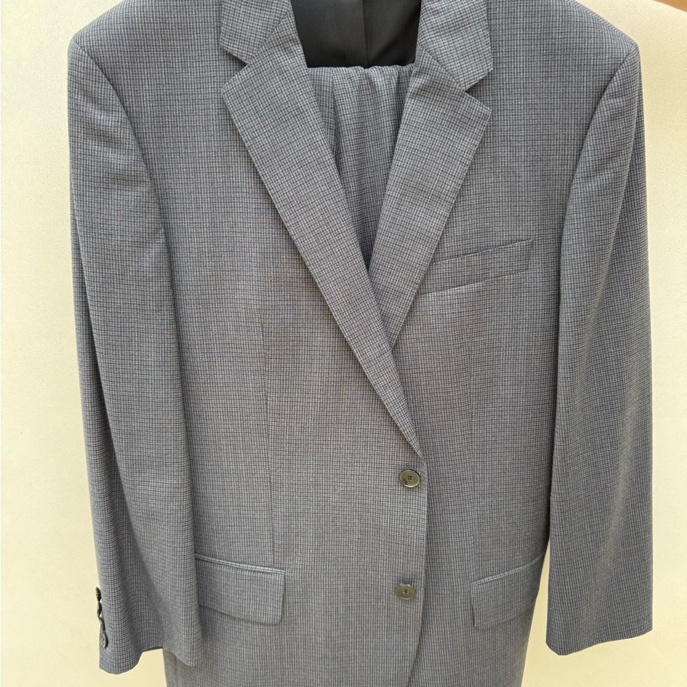 Boss Men's Gray Blazer and Pants